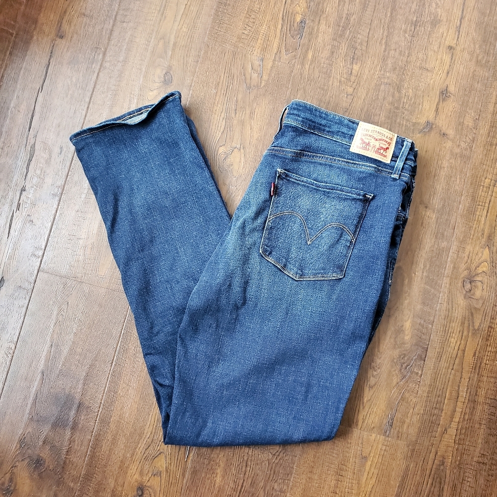 Levi's Mid Rise Skinny Jeans‎ Plus Size 33 Womens